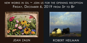 NEW WORK BY NATIONALLY RECOGNIZED LOCAL ARTISTS HEILMAN AND ZAUN ON VIEW AT LEBANON PICTURE FRAME
