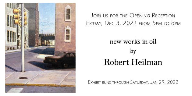 NEW WORK BY NATIONALLY RECOGNIZED LOCAL ARTIST BOB HEILMAN ON VIEW AT LEBANON PICTURE FRAME  Opening Reception First Friday, December 3, 2021